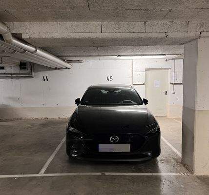 Stellplatz in der Tiefgarage