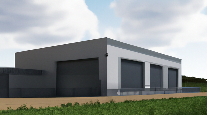 Visualisierung Musterhalle