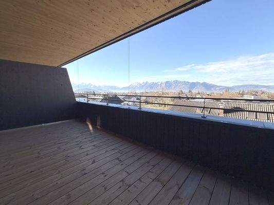 Balkon mit toller Aussicht