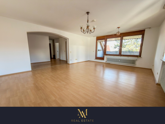 Der helle und offene Wohnbereich