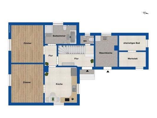 Grundriss Erdgeschoss