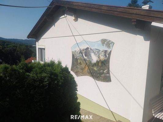 Kunstvolle Fassadenmalerei