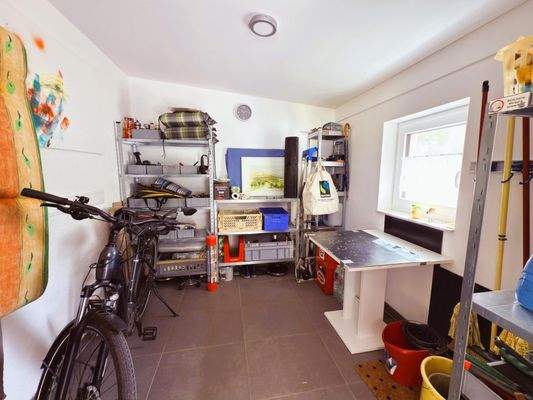 Werkstattraum vom Carpot zugänglich