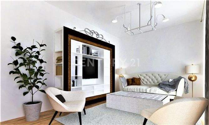 Geschmackvoll eingerichtetes Wohnzimmer