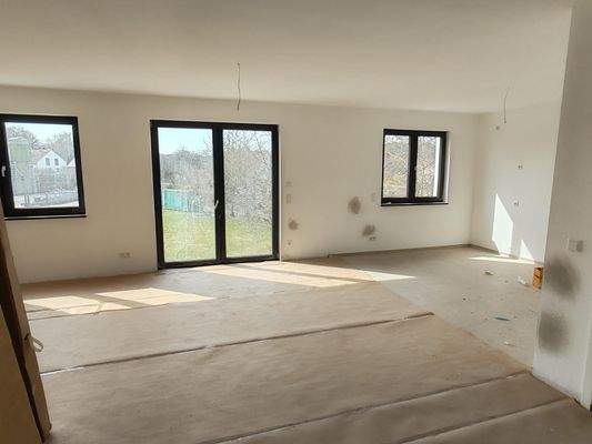 Foto Wohn-/Ess-/Küch-Bereich Bauphase