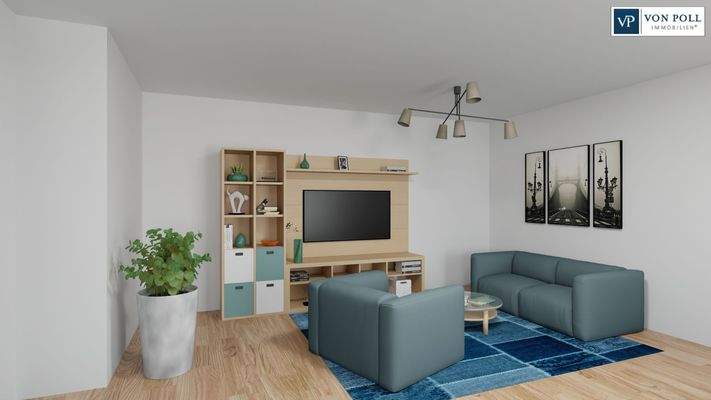 Ansicht Wohnen / Essen / Kochen