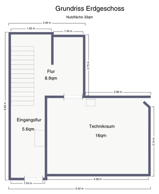 Grundriss Erdgeschoss