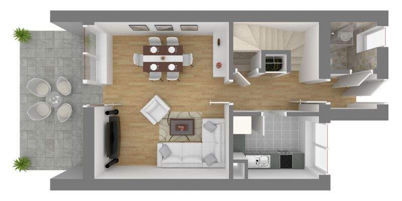 Grundriss Erdgeschoss