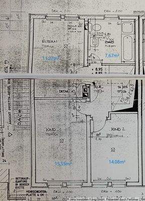Grundriss 1 Obergeschoss