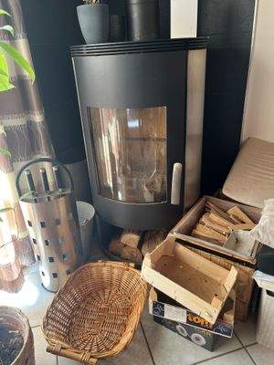 Wohnzimmer - Kaminofen