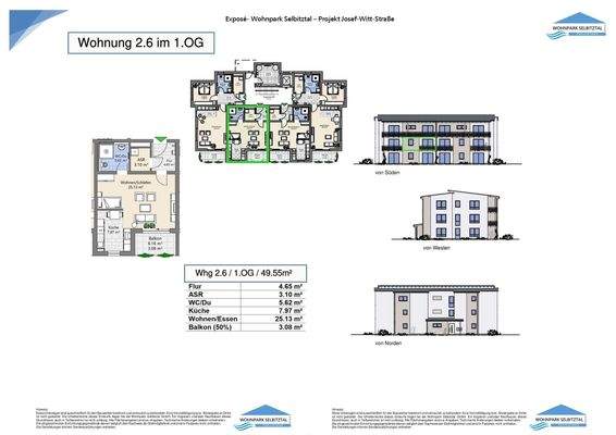 Eigentumswohnung 2.6 in Haus 2