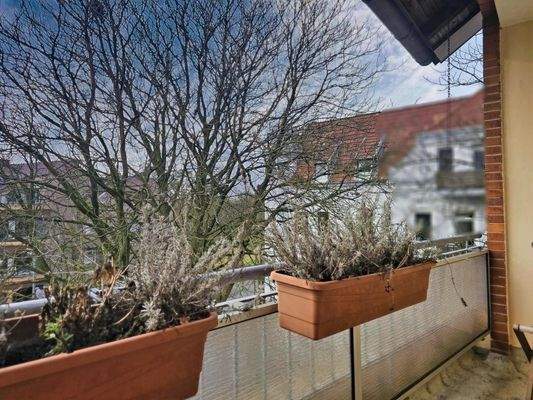 Ausblick von der Loggia