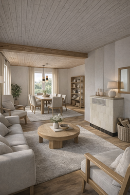 Wohnzimmer Visualisierung