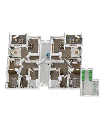 Grundriss Erdgeschoss Haus 15