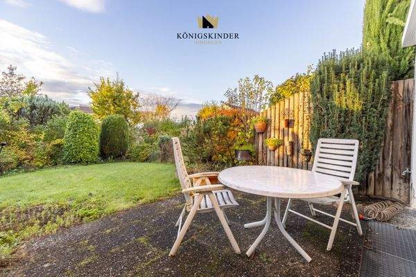 ...oder auf der Terrasse.