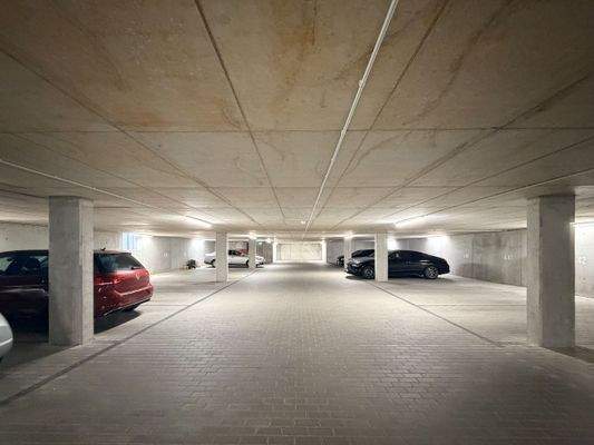 Tiefgarage Beispielstellplätze