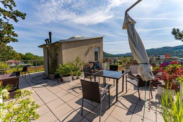 ca. 40 m² Dachterrasse