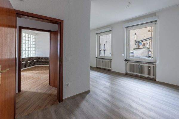 Blick zum Wohnbereich