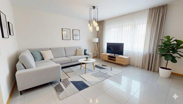 Wohnzimmer EG (Visualisierung - KI generiert)