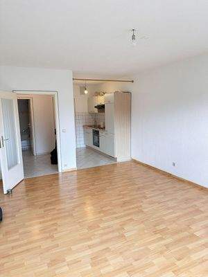 Blick Wohn-Schlafraum