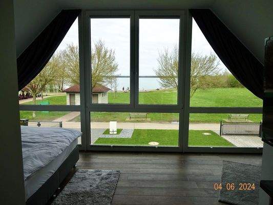 Blick aus Schlafzimmer