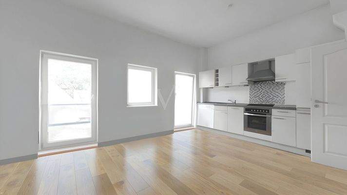 Küche digital beräumt