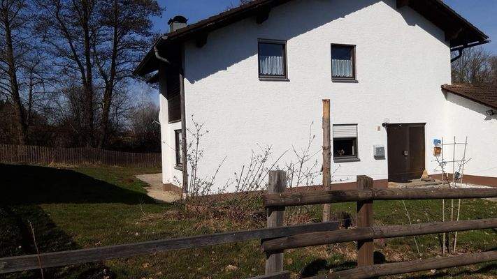 Außenansicht Hintereingang