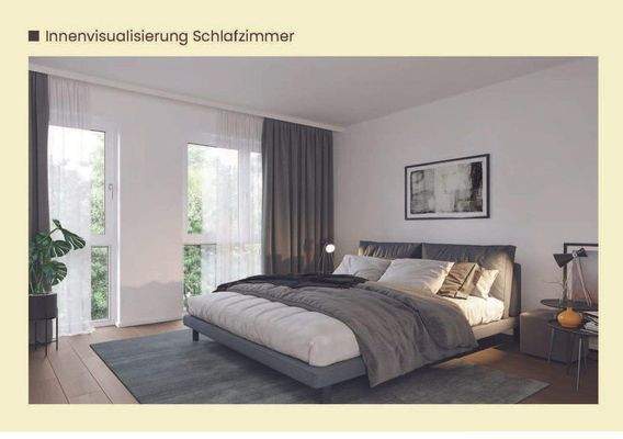 Innenvisualisierung Schlafzimmer