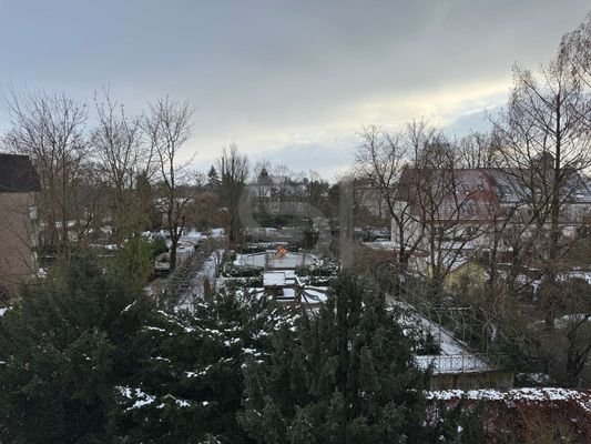 Ausblick vom Balkon