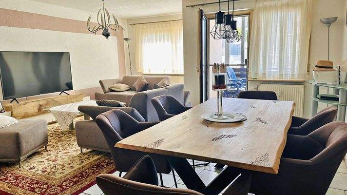 Offener Wohn-Essbereich