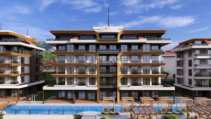 Properties with 5-Star Hotel Concept in Alanya Kestel