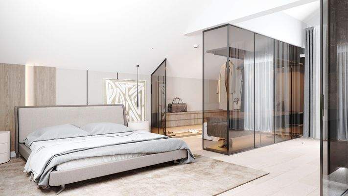 Einrichtungsbeispiel Schlafzimmer