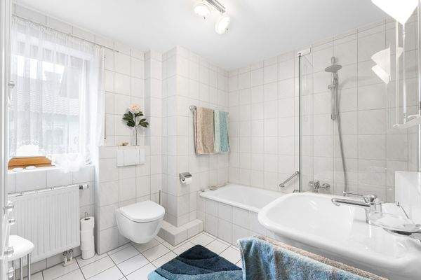 Tageslichtbad im Obergeschoss