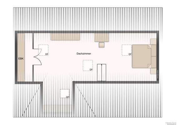 Grundriss Spitzboden