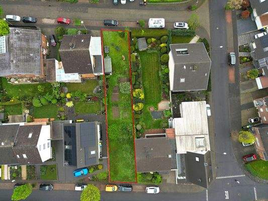 Draufsicht Grundstück