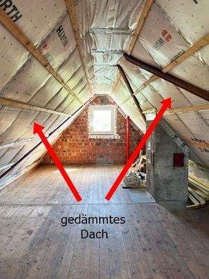 .. gedämmtes Dach !