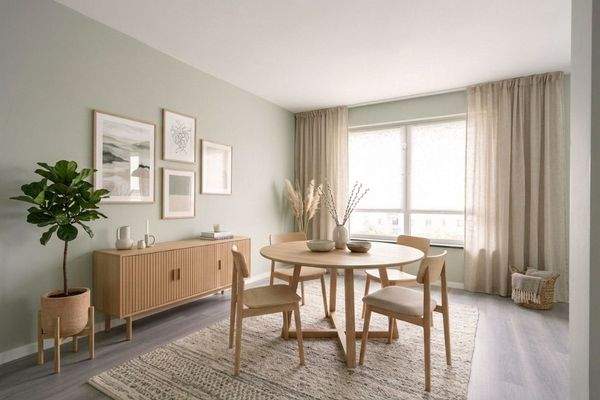 Wohnraum Einrichtungsbeispiel