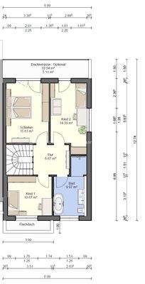 Grundriss Obergeschoss