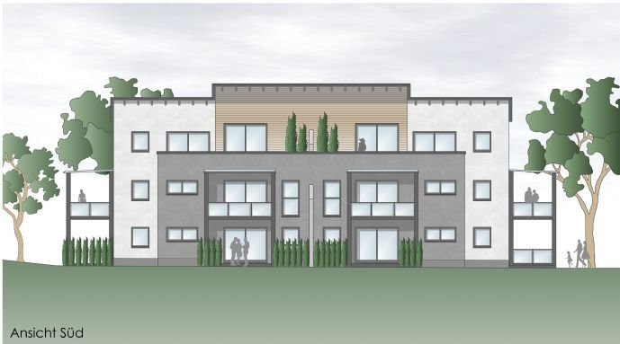 Gunzenhausen, Neubauprojekt, 3-Zimmer Wohnungen und Penthouse-Wohnungen ab 90m² zu verkaufen