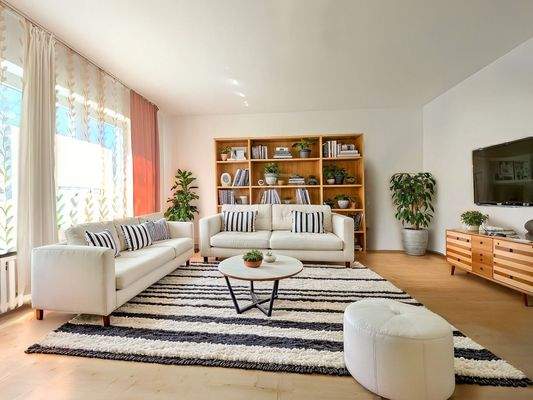 Wohnzimmer (Digitales Staging)