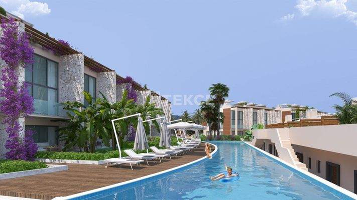 Sea and Mountain-View Apartments in Girne Esentepe