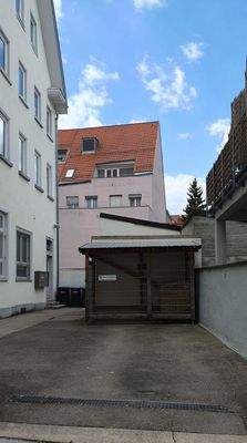 Außenstellplatz, Schuppen