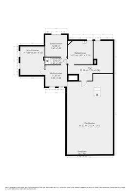 Grundriss Dachgeschoss (nur zur Orientierung)