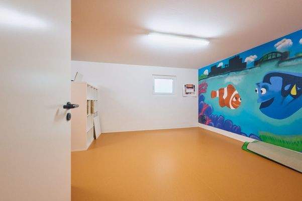 Untergeschoss, Zimmer