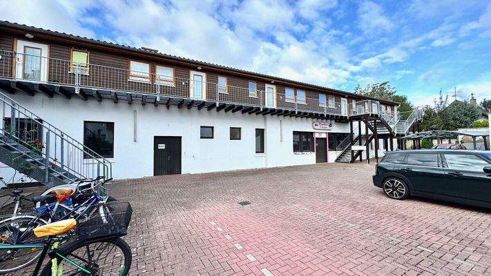 Ansicht Werkstatt u. Apartemnts