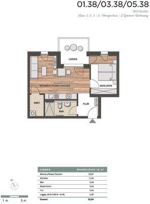 Grundriss - Maßstab 1:100 bei entsprechendem Heranzoomen