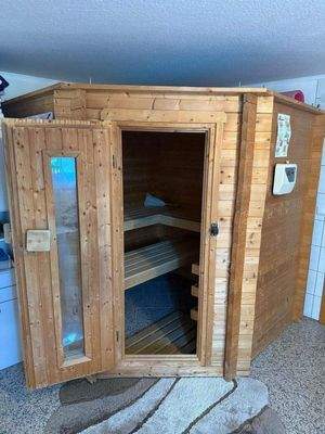 Sauna im Untergeschoss