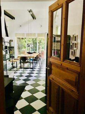 Eintritt zu Wohnen + Küche