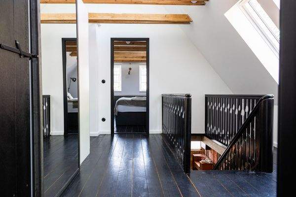 Dachgeschoss mit Treppe