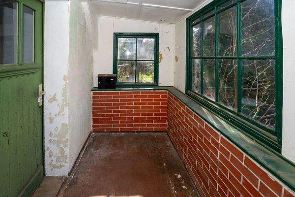 Veranda am Eingangsbereich